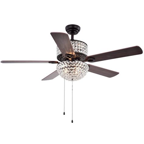 Get the best deal for crystal ceiling fans with light from the largest online selection at ebay.com. Warehouse of Tiffany Laure Crystal 52 in. Indoor ...
