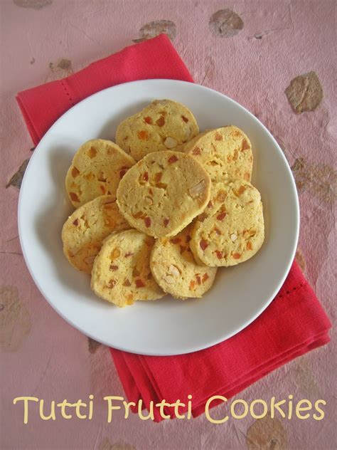 Easycooking Eggless Tutti Frutti Cookies Karachi Biscuits