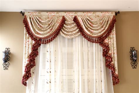 Debutante Classic Overlapping Swag Valance Curtains Curtains Living