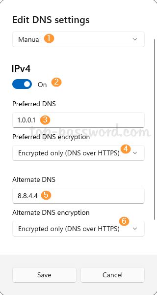 Step By Step Tutorial To Enable DNS Over HTTPS In Windows 11 Password