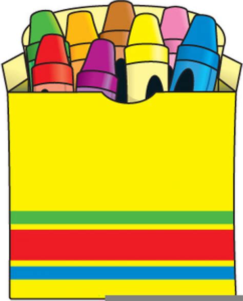 Box Of Crayons Clipart Vector And Other Clipart Images On Cliparts Pub