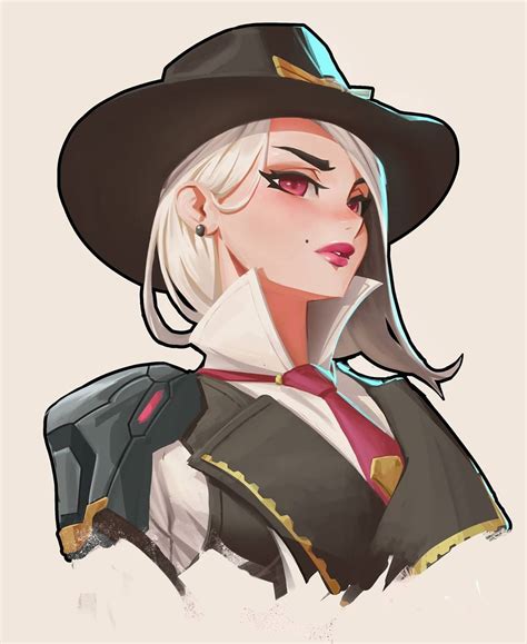 Overwatch Ashe Art Telegraph