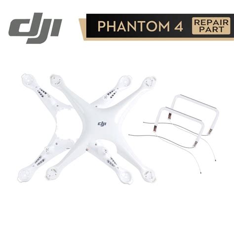 Dji Phantom 4 Pro Body Upper Shell Middle Shell Landing Gear For