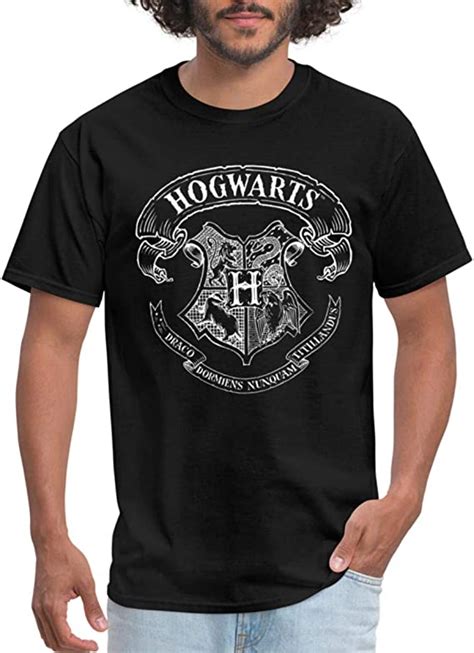 Spreadshirt Harry Potter Coat Of Arms Of Hogwarts Mens T