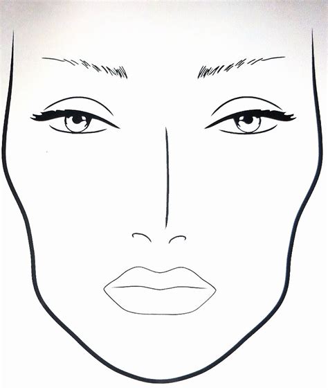 Free Face Template Printable Templates