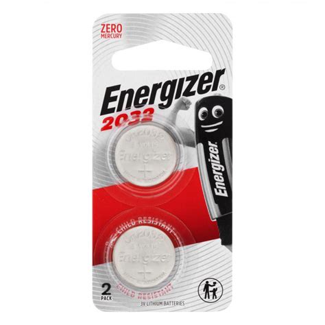 Energizer Cr2032 X2 Button Cell Coin 3v Lithium Battery