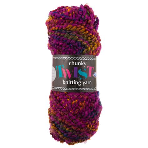 Bandm Chunky Twist Knitting Yarn 100g 275419