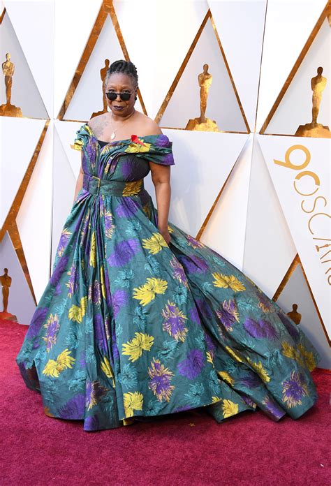 Whoopi Goldberg 2018 Oscars Fashion Hits And Misses From The 2018