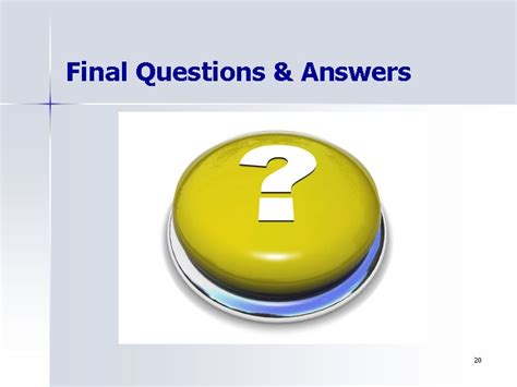 Final Questions And Answers