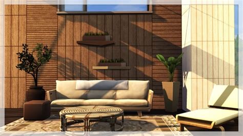 Praline Wood Walls At Cross Design Sims 4 Updates