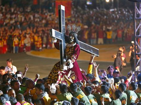 Black Nazarene Philippines Holds Major Religious Procession Amid Tight