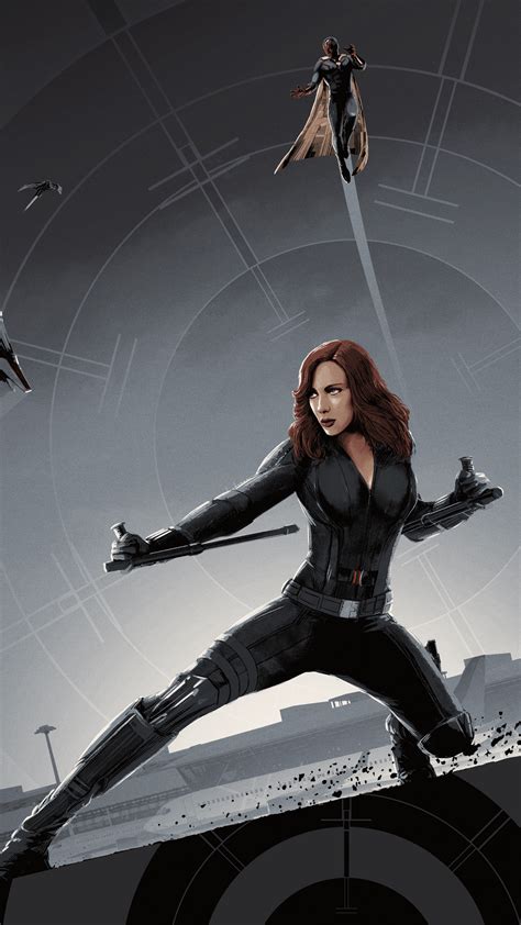 Black widow hit theaters july 9! 2160x3840 Black Widow Poster Art Sony Xperia X,XZ,Z5 ...