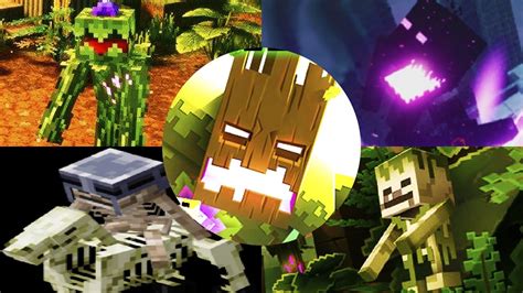 All Bosses In Minecraft Dungeons Jungle Awakens Youtube