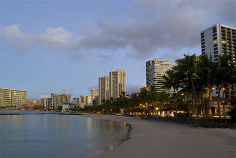 Free Stock Photo 5549 Honolulu Waikiki Sunrise Freeimageslive