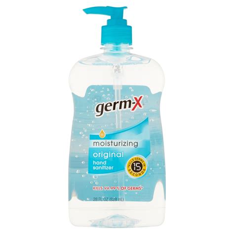 Germ X Moisturizing Original Hand Sanitizer 28 Fl Oz