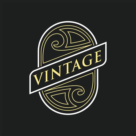 Vintage Logo Design 7140286 Vector Art At Vecteezy