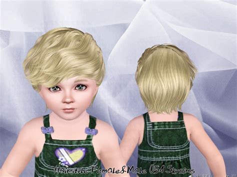 The Sims Resource Skysims Hair Toddler 051