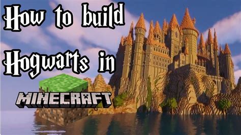 How To Build Hogwarts From Harry Potter In Minecraft EASY YouTube