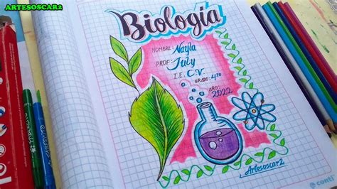 Imagenes De Caratulas Para Cuadernos De Biologia