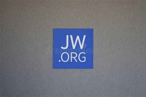 Logo Of Jehovah S Witnesses Stock Photo Image Of Symbol Sign