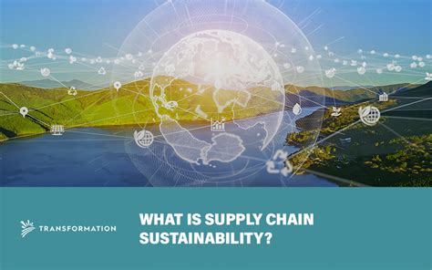 What Is Supply Chain Sustainability Walter Schindler