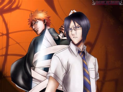 Ichigo And Uryu Bleach Anime Photo 36654689 Fanpop