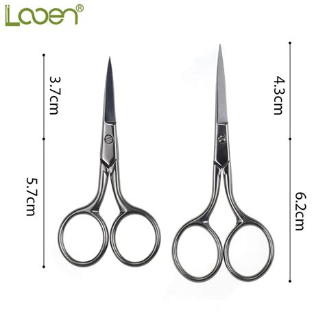 Generally hair cutting scissors have one of the following two types of blades scissors with other types of handles such as twister, flex, etc. Looen 2 Types Small Scissors European style Cross Stitch ...