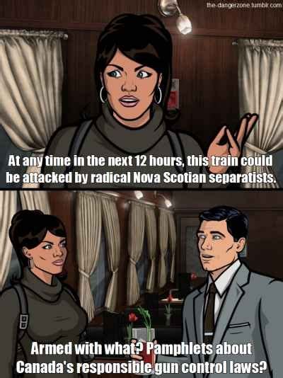 23 archer jokes so funny they ll put you in the danger zone archer funny archer tv show