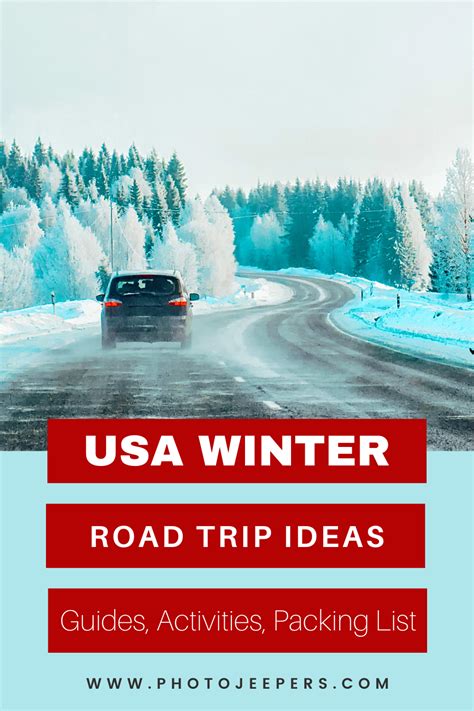 Winter Road Trip Ideas In The Usa Photojeepers