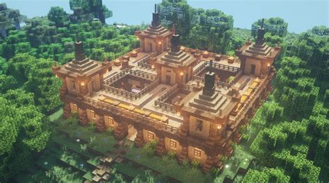 Large Oak Survival Base Minecraft Minecraft Houses Survival