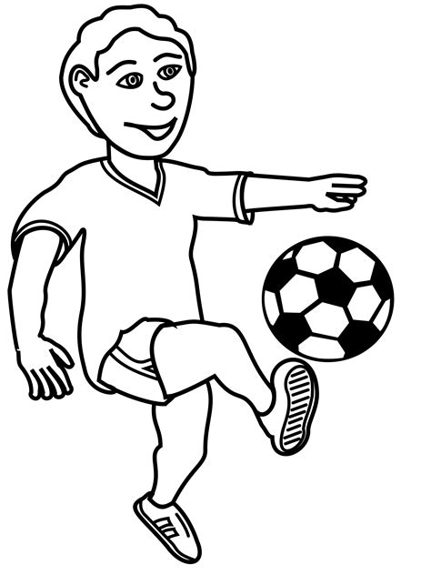 Drawing Of Football Players Free Download On Clipartmag