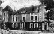 Annoux - Le Château façade principale - Carte postale ancienne et vue d ...