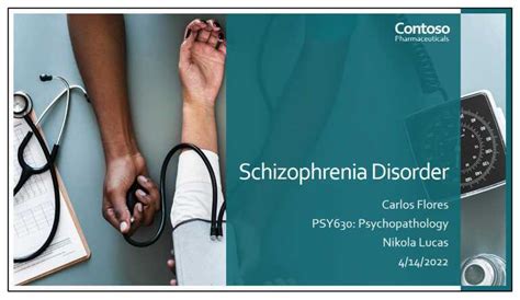 Schizophrenia Disorder And Psychopharmacology