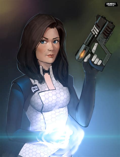 Miranda Lawson Mass Effect By Loginovls On Deviantart