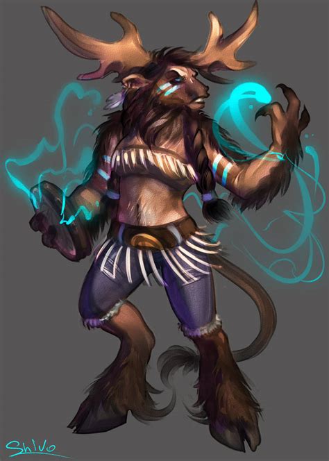 Highmountain Tauren Shaman By Masta Shivo On Deviantart