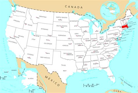 Where Is Massachusetts Located •