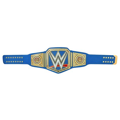 Wwe Universal Championship Blue Replica Title Belt With Free Carrying Bag