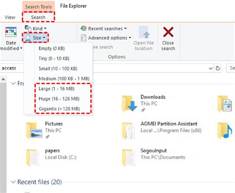 Stepwise Guide How To Find Large Files On Windows 111087