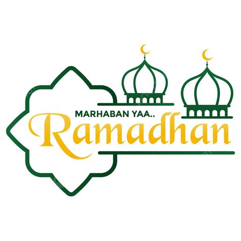 Mosque Ramadhan Islamic Vector Hd Png Images Greeting Of Marhaban Ya