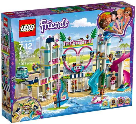 Lego Friends 41347 Pas Cher Le Complexe Touristique Dheartlake City