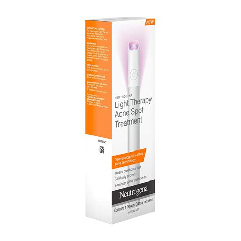 Neutrogena Light Therapy Acne Spot Treatment Chemical And Uv Free With