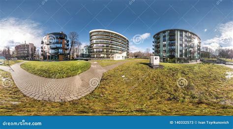 Full Spherical Seamless Panorama 360 Degrees Angle View Near Modern