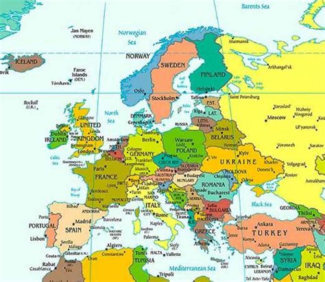Mapa De Rusia Mapa De Europa Rusia Y Mapas Kulturaupice