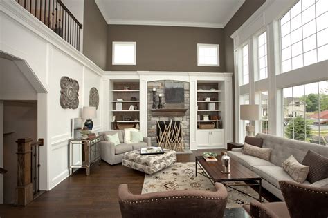 Custom Two Story Great Room Great Rooms Home Contemporary Home Decor