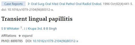 14 Solid Facts About Transient Lingual Papillitis
