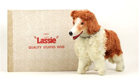Lot Detail 1950s Lassie Plush Doll In Original Box 12 In Original Box