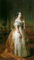Luisa Fernanda Montpensier, by Jose Madrazo y Adugo, mid 1800s ...