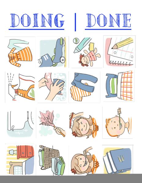 Free Printable Chore Chart Clipart Free Images At Vector