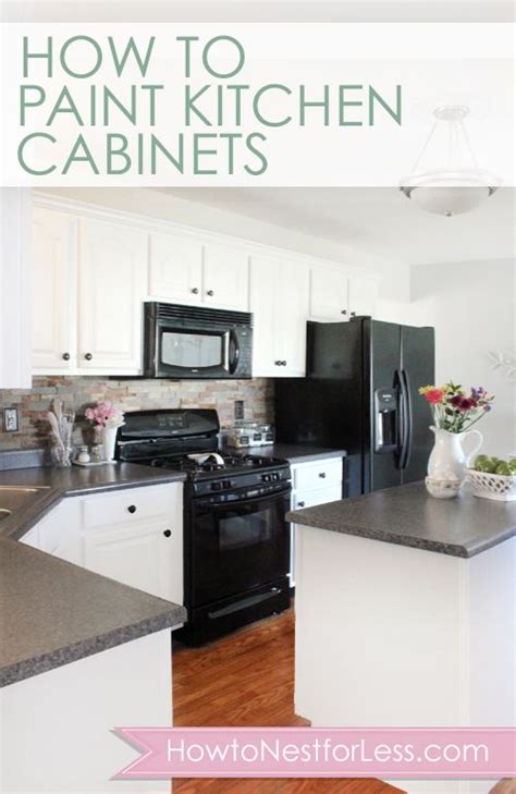 Select the paint you will use on the cabinet. How to Paint Kitchen Cabinets | Do it yourself, Cabinets ...