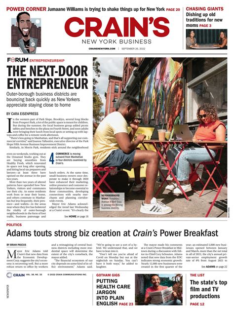 Crains New York Business By Crains New York Business Issuu